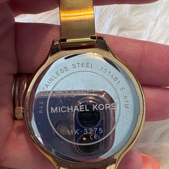 Michael Kors Gold Tone Minimalist Bracelet Watch main image 7